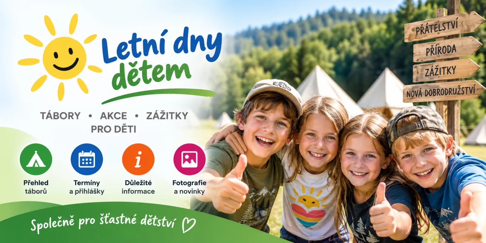 Letní dětský tábor Oskava