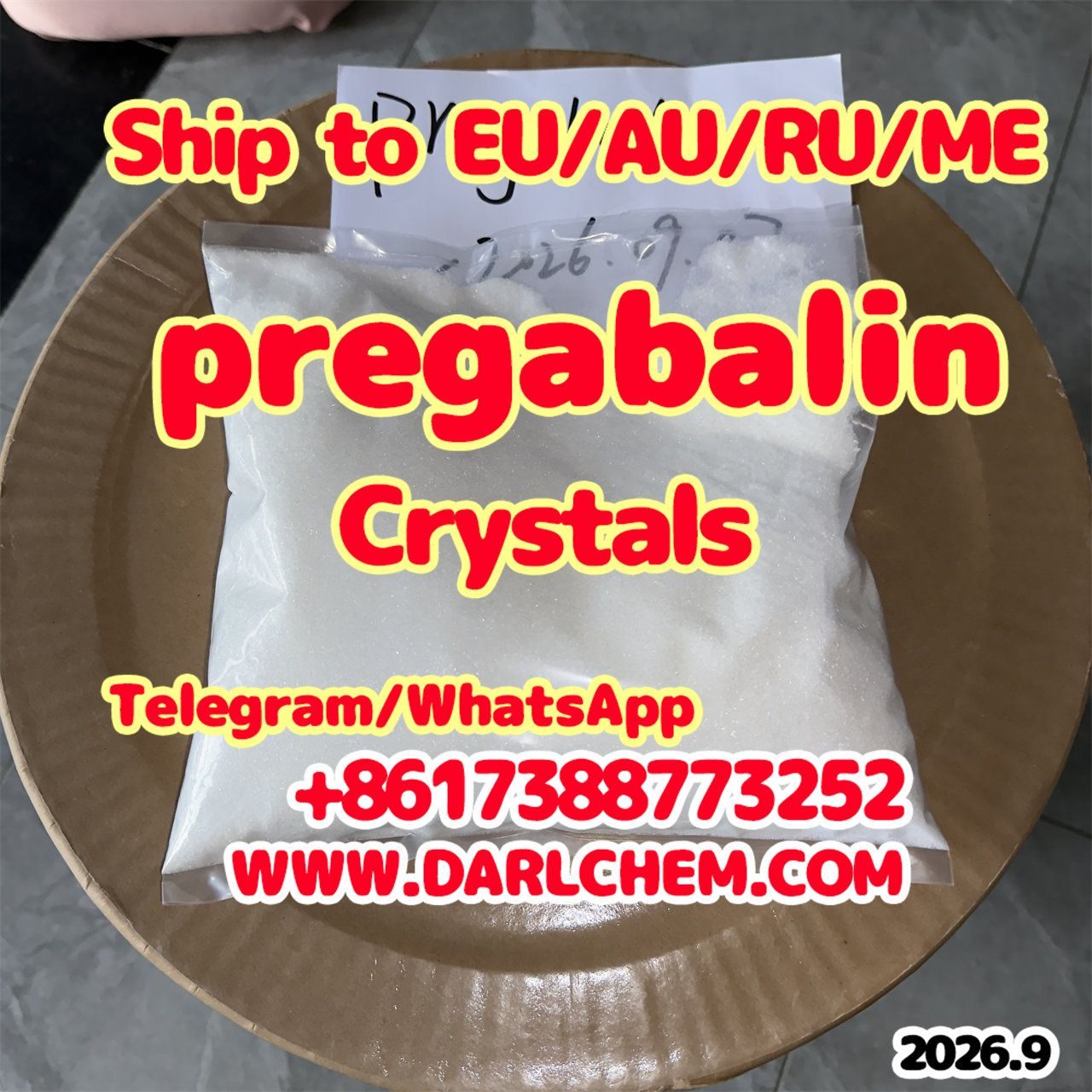 pregabalin crystals powder 148553-50-8 Salt