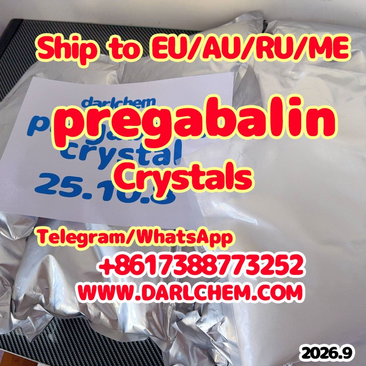 High Quality pregabalin crystals powder 148553-50-8